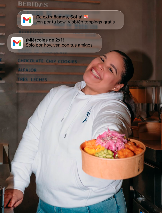 Email marketing automatizado Welcome Back