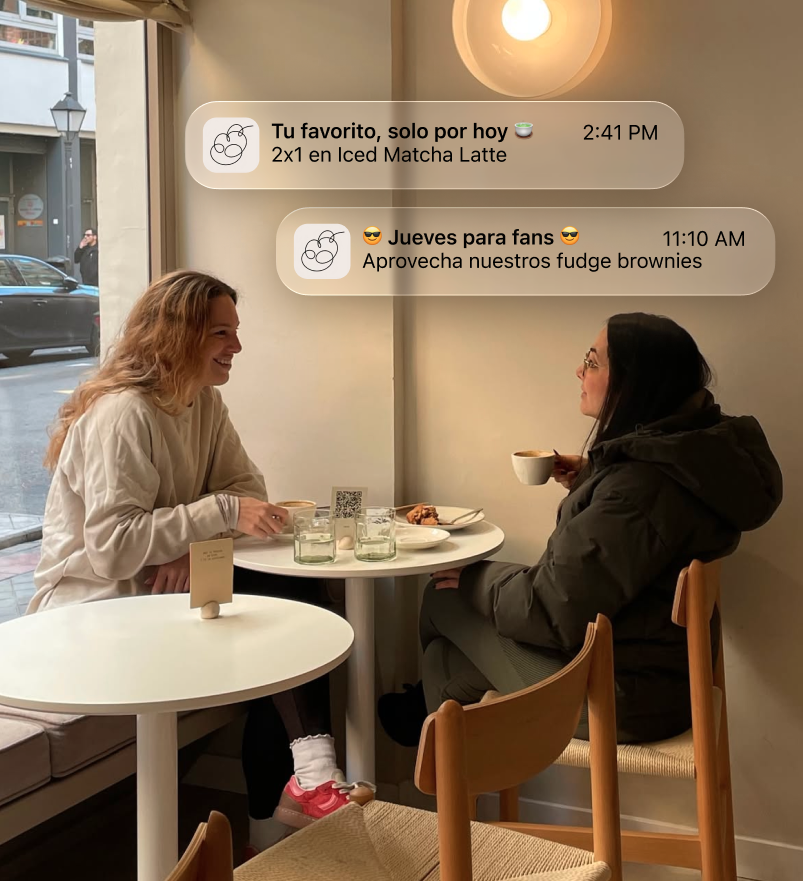 Notificaciones PUSH sin app