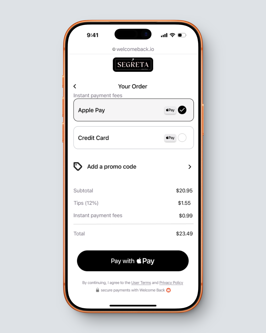 Acepta pagos. Captura clientes.
